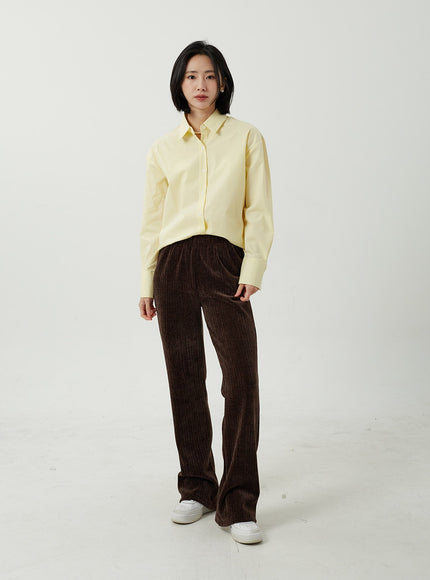 Oversized Button Shirt OJ313