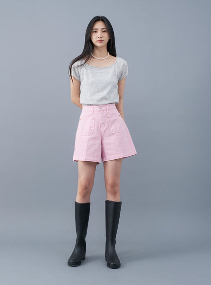 Front Double Pocketed Shorts OJ23