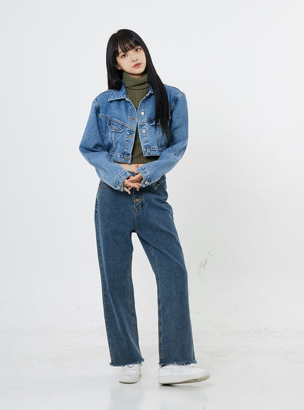 Crop Denim Jacket OO11