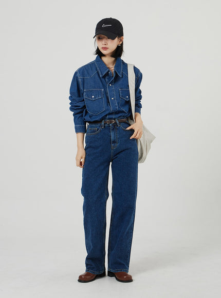 Basic Indigo Jeans OF310