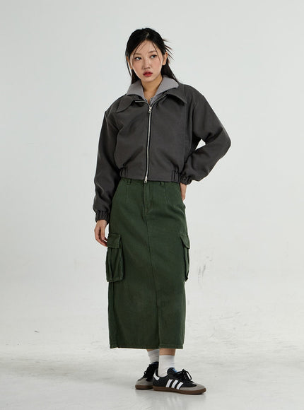 Cargo Long Skirt CO24