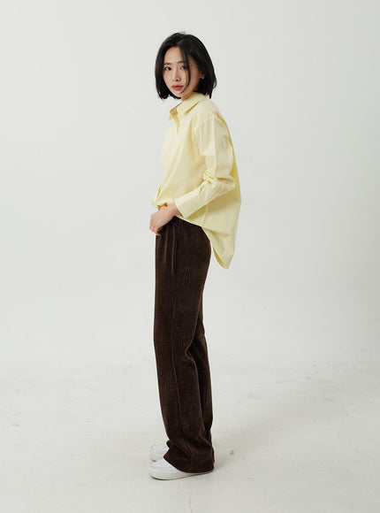 Oversized Button Shirt OJ313