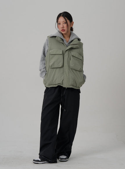 Pocket Puffer Waistcoat Unisex CN01