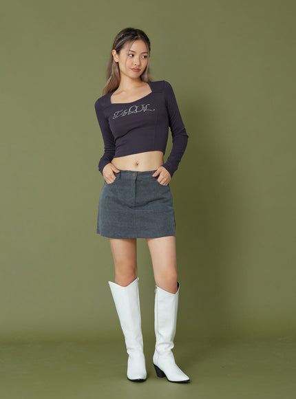 Square Long Sleeve T-Shirt CG12