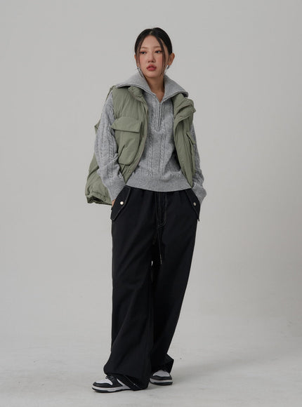 Pocket Puffer Waistcoat Unisex CN01