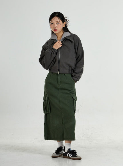 Cargo Long Skirt CO24
