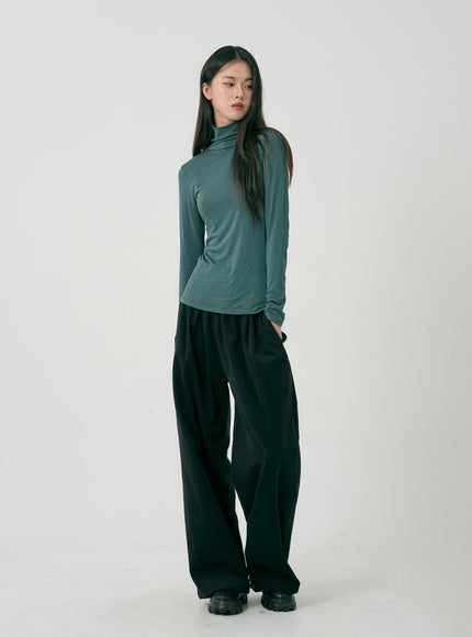 Basic Long Sleeve Turtleneck ID07