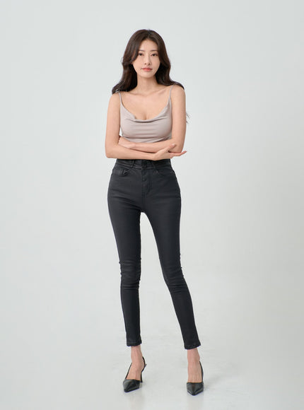Sexy Loose U-Neck Thin Straps Tank Top IO31