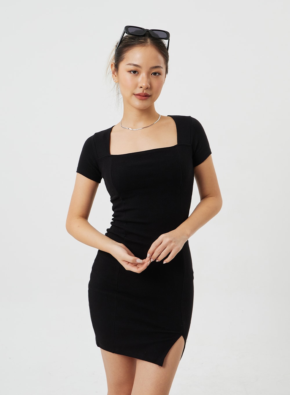 Short Sleeve Mini Dress CM303