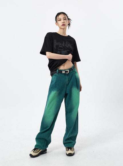 Woven Faux Leather Belt CM309