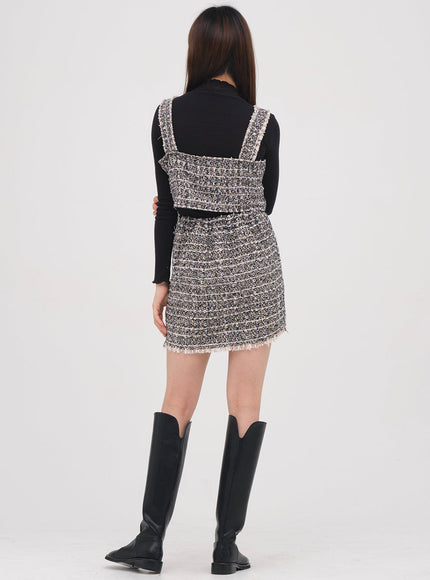 Tweed Bustier #1210o182