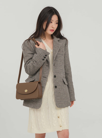Knitted Knee Length Dress