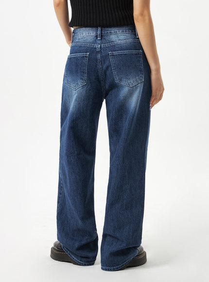 Dark Blue Baggy Pants CA321