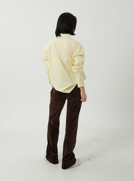 Oversized Button Shirt OJ313