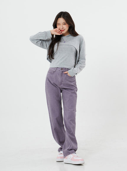 Basic Cami Top and Bolero Hoodie Set BS13