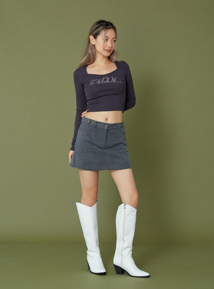 Square Long Sleeve T-Shirt CG12