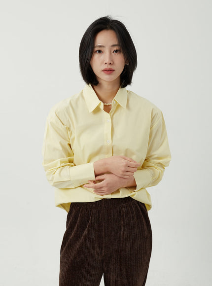 Oversized Button Shirt OJ313