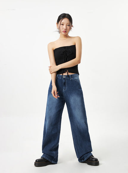 Dark Blue Baggy Pants CA321