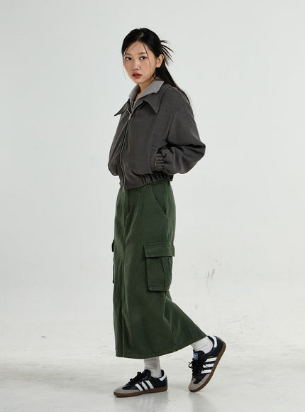 Cargo Long Skirt CO24