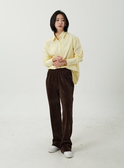 Oversized Button Shirt OJ313