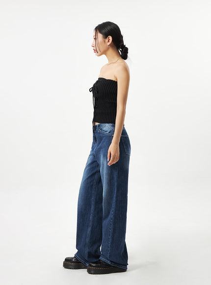 Dark Blue Baggy Pants CA321