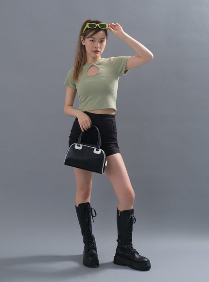 Spandex Double Pocketed Shorts CM12
