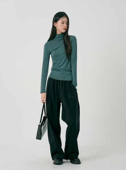 Basic Long Sleeve Turtleneck ID07