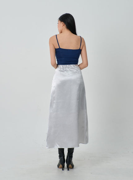 Thin Strap Cropped Top IJ320