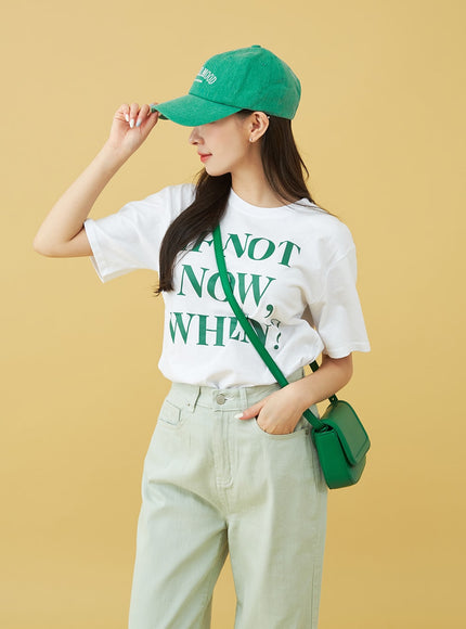Light Semi Wide Cotton Pants BU0807