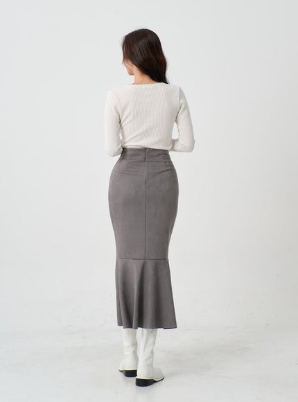 Simple Mermaid Long Skirt IO12