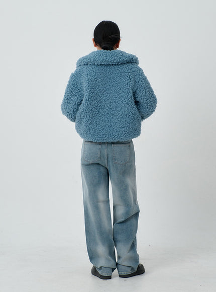 Faux Fur Cropped Jacket CJ304