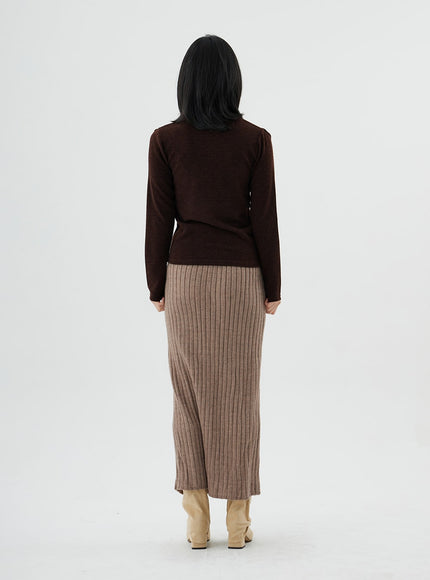 Off-Shoulder Long Sleeve T-Shirt ON02