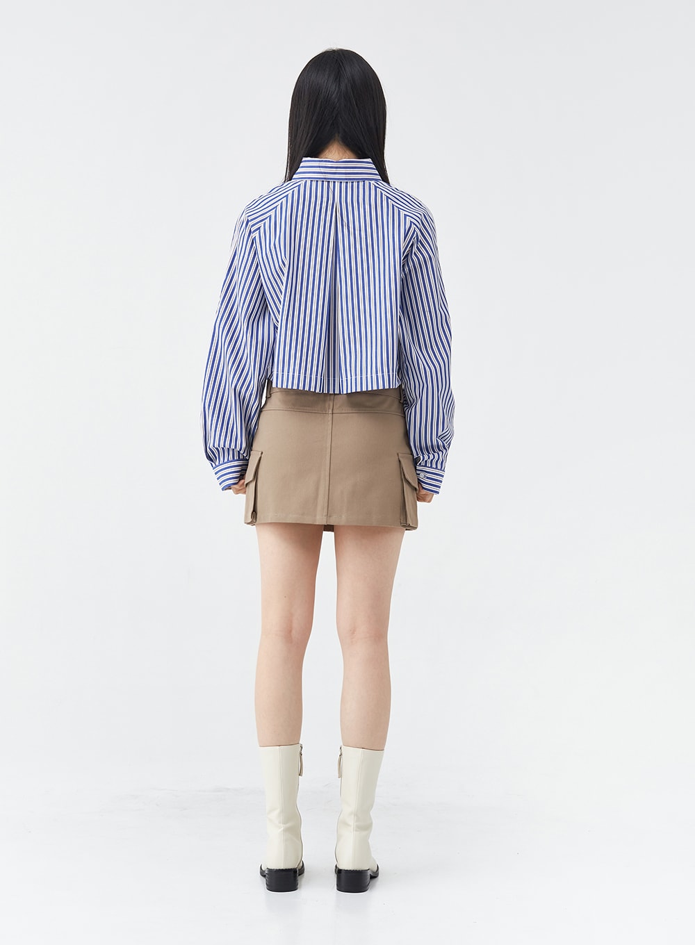 Low-Rise Pocket Cargo Mini Skirt OG18