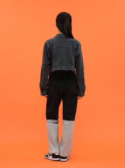 Cropped Denim Jacket CM28