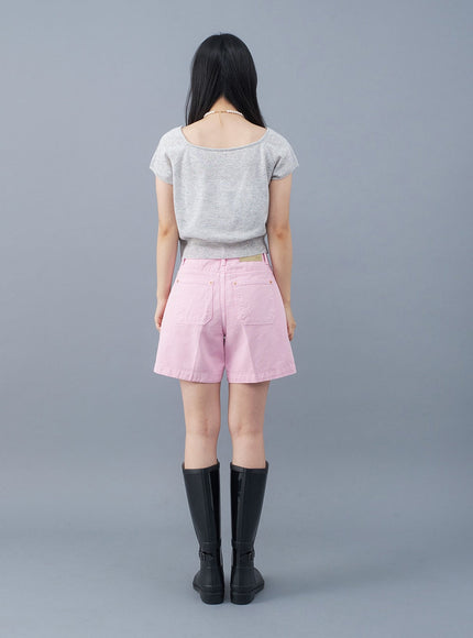 Front Double Pocketed Shorts OJ23