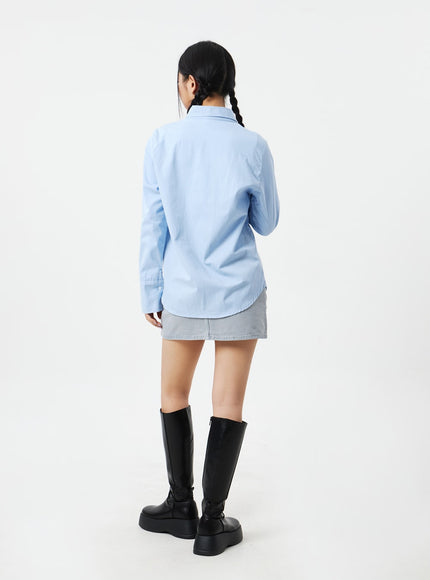Color Button Shirt CM324