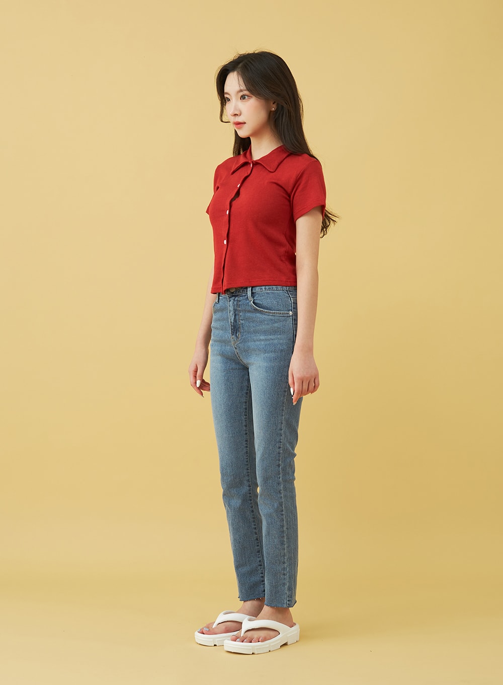 Vintage Style Skinny Jeans BU18