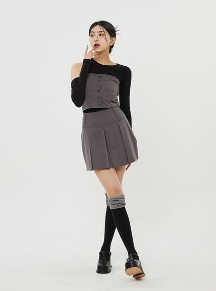 Button Tube Top BF314