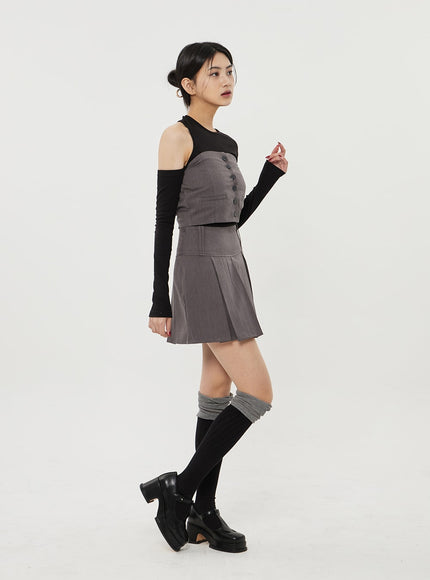 Button Tube Top BF314