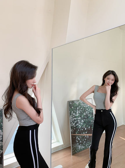 Essential Square Neck Cami Sleeveless Top IM12