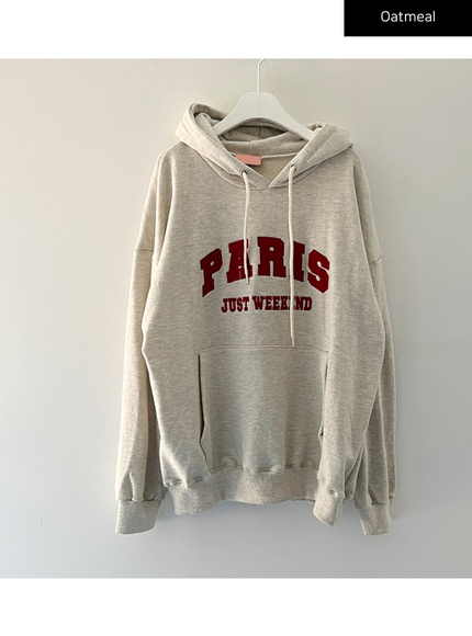 Printed Oversized Hoodie BA15