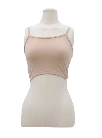 Basic Cropped Cami Top OA27