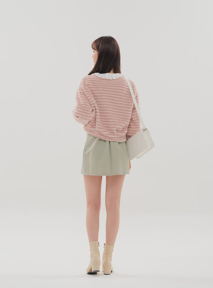 Wrap Style Mini Skirt BS-B11010502