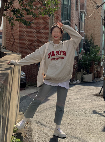 Printed Oversized Hoodie BA15