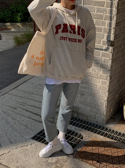 Printed Oversized Hoodie BA15
