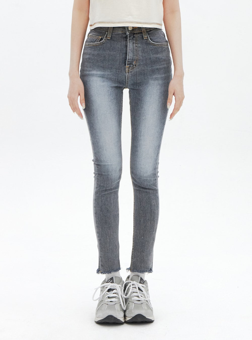 Slim Fit Ankle Jeans BA319