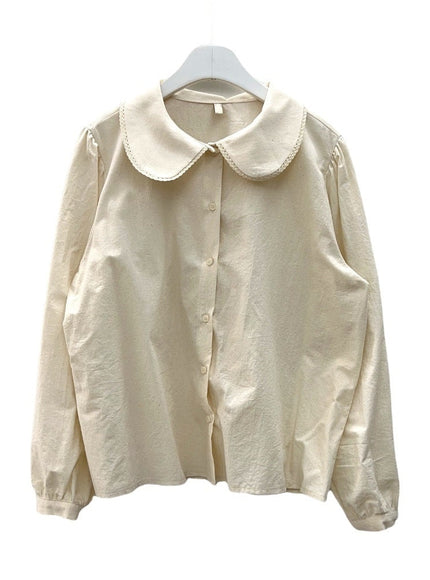 Lace Collar Blouse K0302