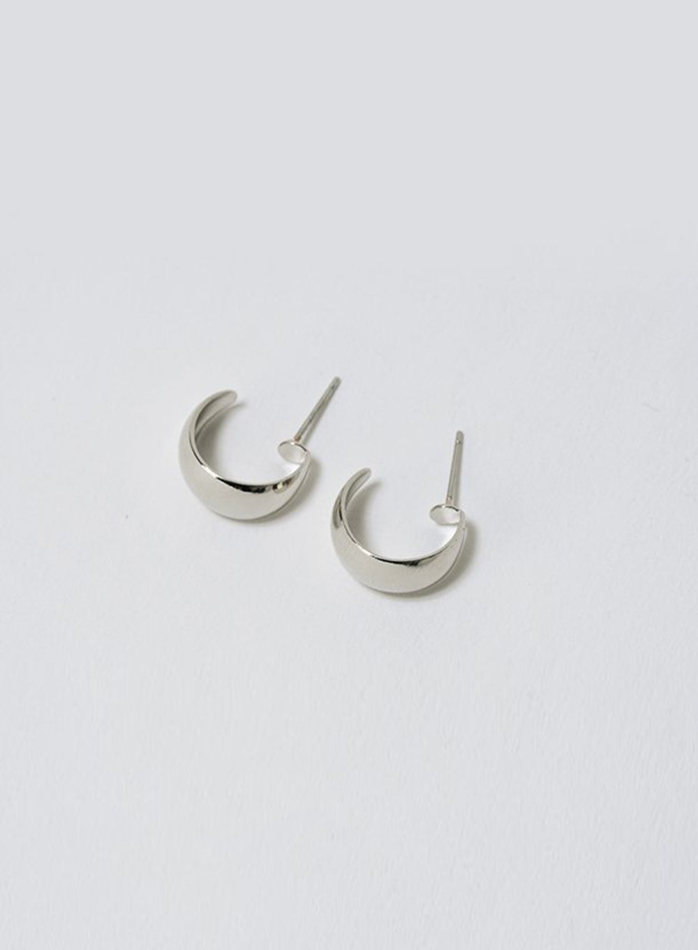 Silver Ring Earring Set