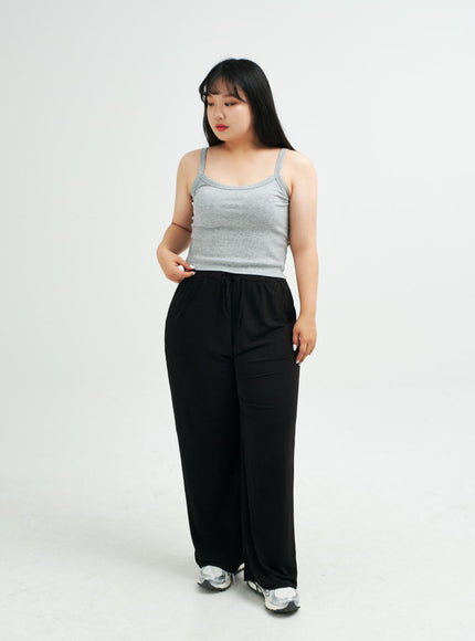 Everyday Wide Leg Banded Tailored Pants IY24