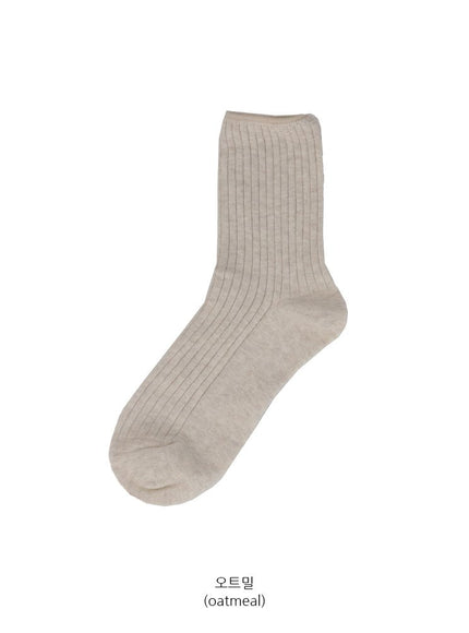 Ribbed Socks CCA22